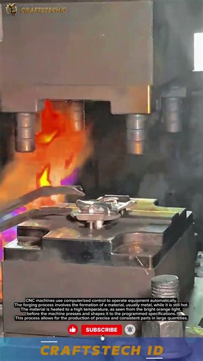 CNC machines use computerized control to operate equipment automatically #tech #automaticmachine