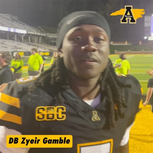 App State Football on Reels