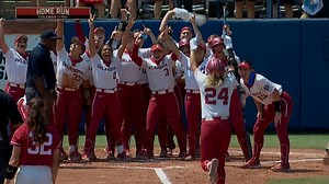 TIE! GAME! 💣 #WCWS x 🎥 ESPN / Oklahoma Softball | NCAA Softball