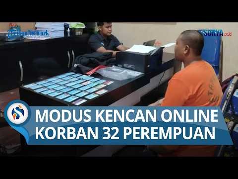 Mojokerto Police Arrest Thief Using Online Dating Scheme, Allegedly Victimizing 32 Women