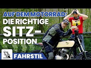 Die richtige Sitzposition auf dem Motorrad in Kurven