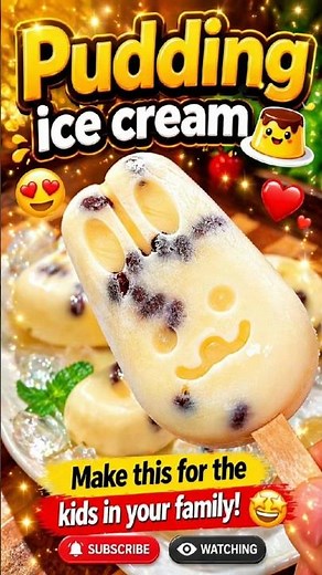 Pudding Ice Cream Recipe | Creamy, Easy & Kids Favorite