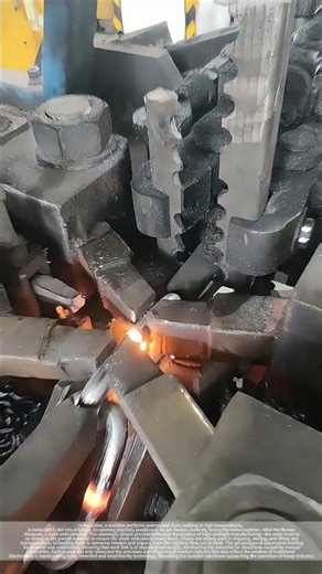 A spark in a flash, a chain forever strengthened – the forging power of the industrial backbone