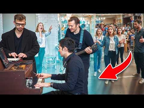 Flash mob in my school cafeteria