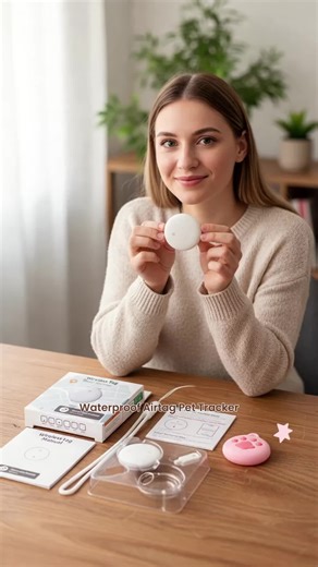 Airtag Pet Tracker Xp67 Waterproof, Smart Dog Tracking Device for Apple Find My APP, Key Luggage Backpack Locator #airtag