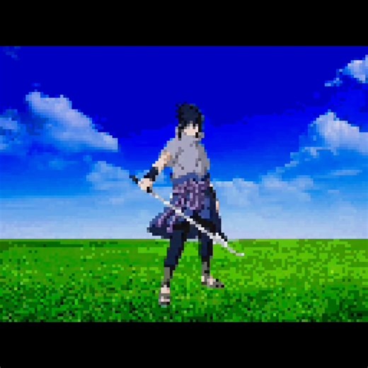 Sasuke pixel edit #sasukeedit #naruto #pixeledit