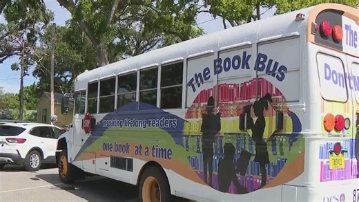 Book Bus delivers summer reading fun