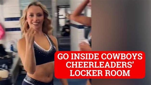 Kleine Powell takes you inside Dallas Cowboys cheerleaders' locker room