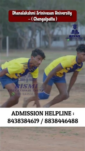Dhanalakshmi Srinivasan University at Chengalpattu. Deemed University / DSU / DS Group