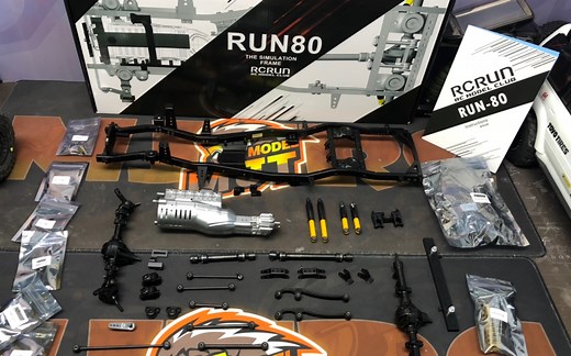 MJTRC首发RUN-80车架开箱视频02