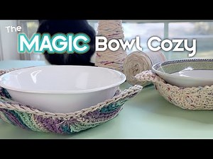 I Turned My Magic Potholder Into a Bowl Cozy… and It’s Perfect! 🤩