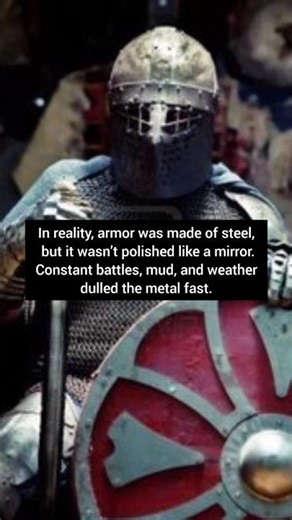 Why Medieval Knights Didn’t Actually Shine in Armor? #history #art