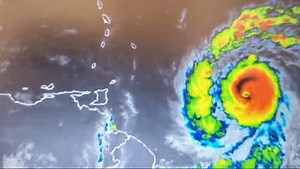 BERYL AT CATEGORY 2, AND INTENSIFYING: A Hurricane Warning is in effect for... * Barbados * St. Lucia * St. Vincent and the Grenadine Islands * Grenada A Tropical Storm Warning is in effect for... * Martinique * Tobago A Tropical Storm Watch is in effect for... * Dominica A Hurricane Warning means that hurricane conditions are expected somewhere within the warning area. Preparations to protect life and property should be rushed to completion. A Tropical Storm Warning means that tropical storm co