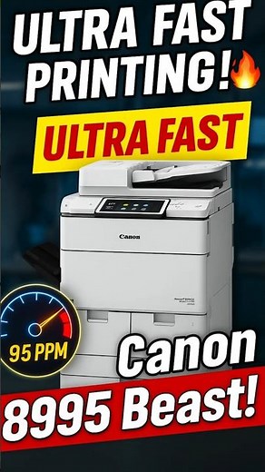 Canon imageRUNNER DX 8995 Review: The Fastest Office Printer EVER?