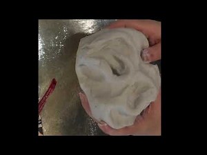 Clay model based on sculptures by Henry Moore and natural forms
