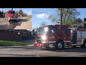 Toledo Fire Department Water Rescue Code 2 & 3 Response Boat Flipped Over