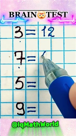 IQ TEST LOGICAL PUZZLES 🧬😱 #math #logic #puzzle #braintestsolution #mathstricks #iqtes