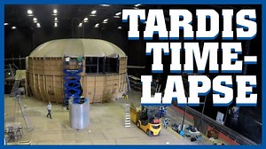 Watch Peter Capaldi's TARDIS Console Room Get Deconstructed For One Last Time