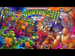 TMNT 3 Manhattan Project Full Game Gameplay Walkthrough 2 Players Co Op No Commentary