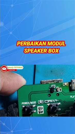 perbaikan modul speaker box #trending #repair #musikbox