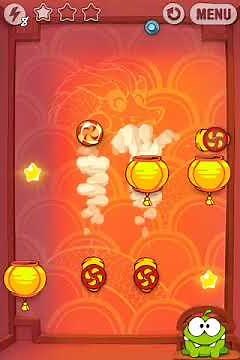 Cut The Rope 14-15 Lantern Box Walkthrough (3 Stars)