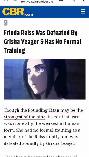 Grisha Yeager vs Frieda Fight Scene Explained