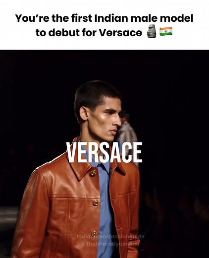 Nakul Bhardwaj: First Indian Male Model Debuts for Versace