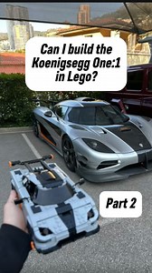 Designing a Koenigsegg One:1 in Lego. On this second part I’m focusing on the doors and some interior details. For the next part I will work on the rear and the massive spoiler. Please leave a like and comment so I can continue this series designing the worlds first megacar with Lego! #Koenigsegg #lego #legokoenigsegg #prototype #moc #legocar | 3DSupercarBricks