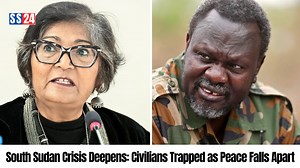 🔴 Breaking: UN Warns: South Sudan on the Brink of War | Breaking News Update 2025 Follow SS24 for more updates! #SouthSudan #BreakingNews #SalvaKiir #RiekMachar #SPLMIO #StephenParKuol #SouthSudanPolitics #PeaceAgreement #AfricaNews #Juba #PoliticalCrisis #chollowood #JubaNews #southsudan24 #SS24 #MakuachTut #Uganda #Kenya #EastAfrica | SS24