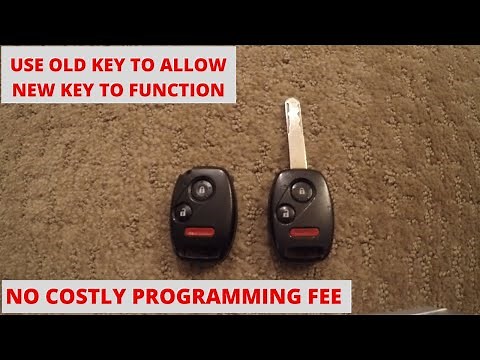 Honda Key FOB Immobilizer Hack, Broken Key