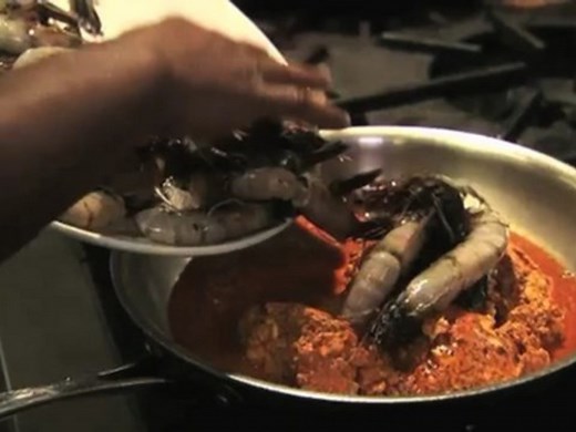 Man v. Food - BBQ Shrimp in New Orleans