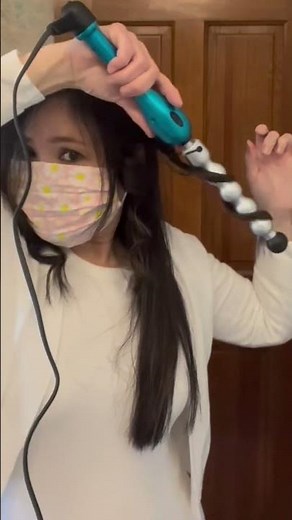 BED HEAD Rock N Roller Bubble Curling Iron Wand - How to video - Easy Fast Beautiful Curls