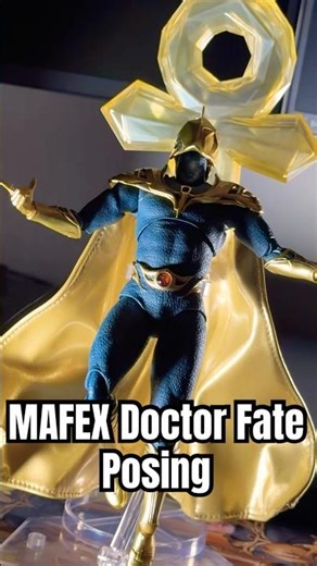 This Doctor Fate is AWESOME! #doctorfate #dc #actionfigures #posing #blackadam #dcuniverse