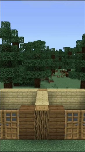 minecraft wooden house sorry for small #minecraft #howtobuild