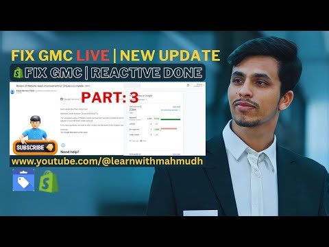 Fix Google Merchant Center (GMC) Suspension/ Part 3 | Live Project Case Study | New Update 2026