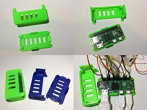 Raspberry Pi Zero simple case for tinkering #3DThursday #3DPrinting