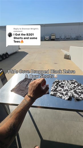 Black Zebra & Cow Shorts just dropped! 5" Inseam, Tons of Designs, & Buy 2 Get 1 Free Right Now ⭐ 10K Reviews👇 🇺🇸 Premium Quality 🌱 Ships in Compostable Packaging 💪 Free Returns & Exchanges | Cove USA