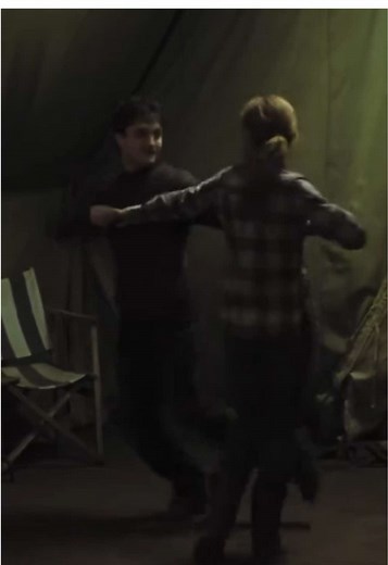 El abrazo del baile lento en Harry Potter