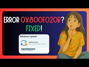 How To Fix 0x800f020b Windows Update Error In Windows 11 - GUIDE