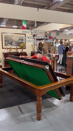 Is this a Must have or Not a Must have? 🥰 Let’s see who wins in the comments 🔥 #viral #viralcontent #viralsnookertable #englishantiques #gems