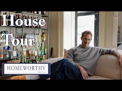 NYC APARTMENT TOUR | A Moody Chelsea Loft with Classic Touches