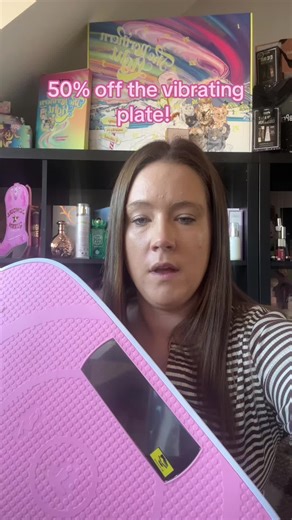 50% off the vibrating exercise plate ! #exercise #exercisetiktok #healthyliving #earlyblackfridaydeals