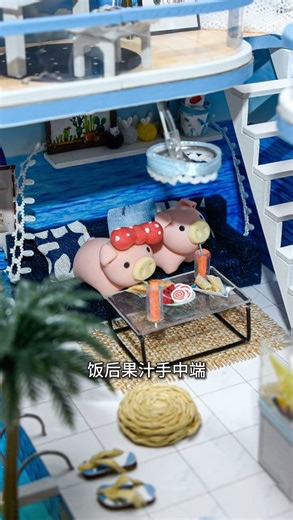 🐷Look How Good My Piggy is at Eating! #shorts #stopmotion #mukbang #funny #animatio #cute