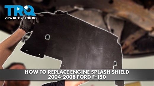 How to Replace Engine Splash Shield 2004-2008 Ford F-150