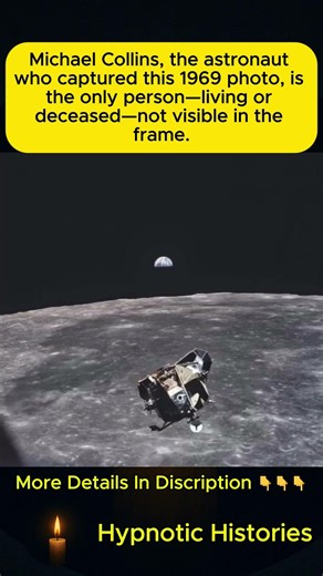 🌍 The Loneliest Photo Ever: Michael Collins' 1969 Shot Where He's the Only Human Not Visible