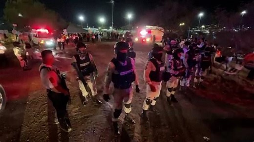 Nine killed in Mexico stage collapse at campaign event