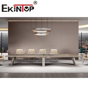 [Hot Item] Ekintop High-Quality Multi-Person Business Conference Table Office Desk Meeting Table