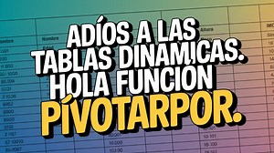 93K views · 2.1K reactions | La función PIVOTARPOR sustituirá a las TABLAS DINÁMICAS en excel #Excel #office #tutorial | El Pollo Excel-ero | Facebook