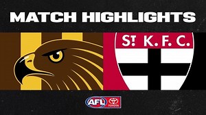 Highlights: Hawthorn v St Kilda