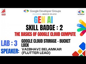 Google Cloud Storage - Bucket Lock (Solution) - GDG on Campus NBNSCOE